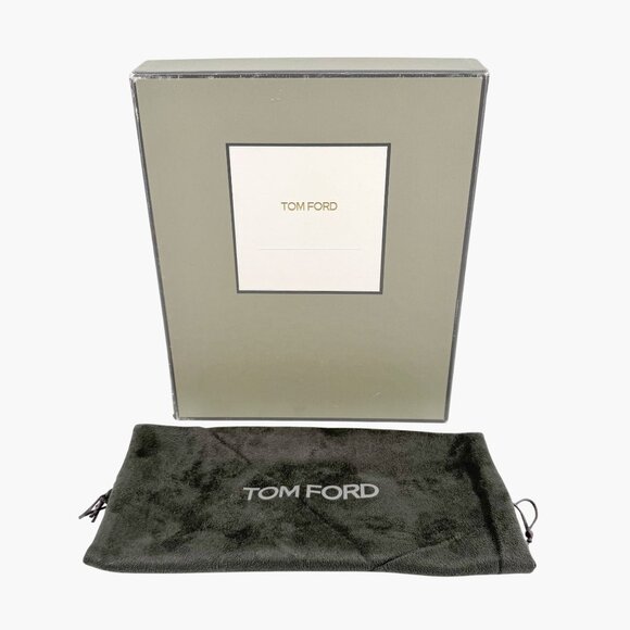 Tom Ford Stardust Lace Up Heels EU 41 US 9 Metallic Gold Foil Leather Tie Shoe - Picture 2 of 16